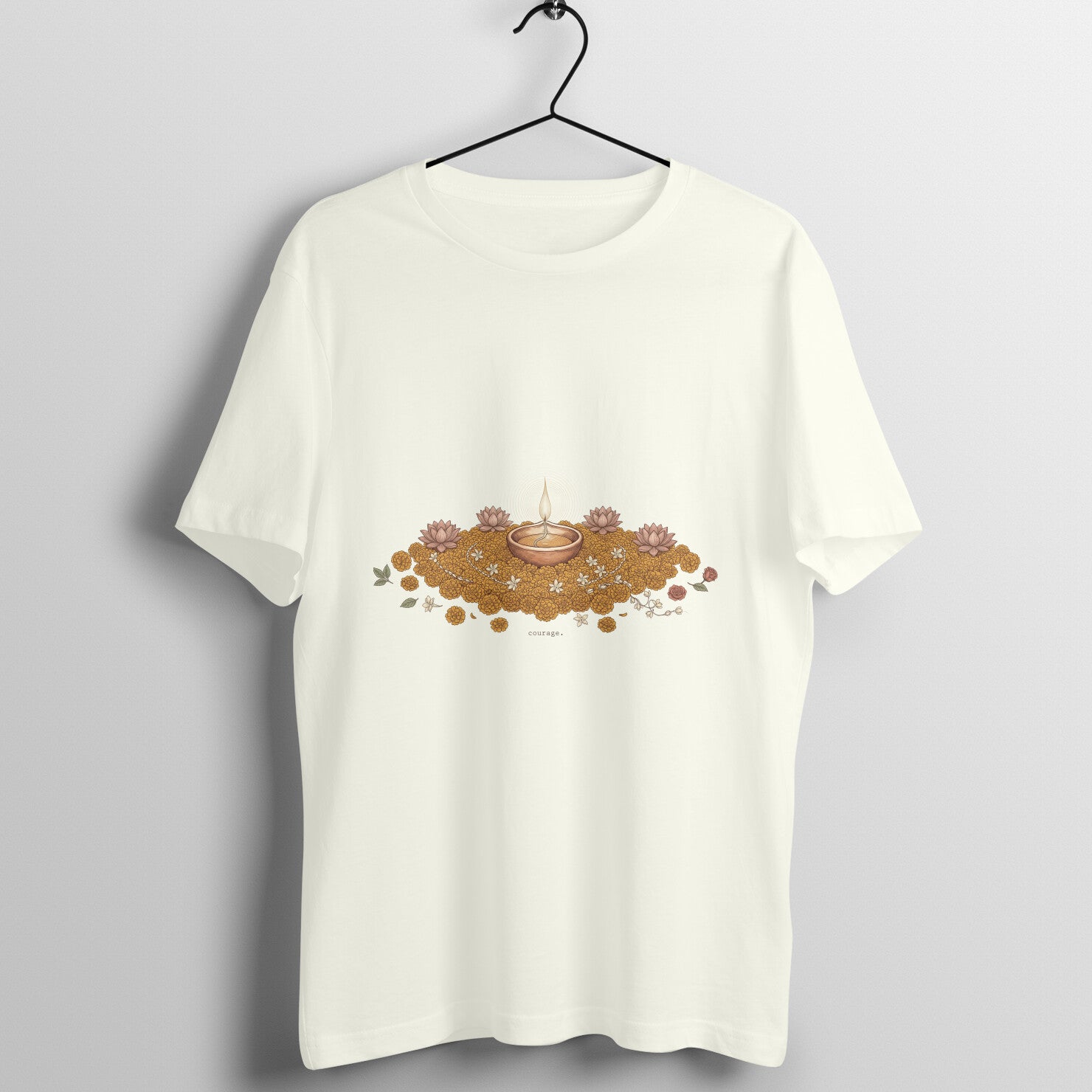 Flaming Courage Tee